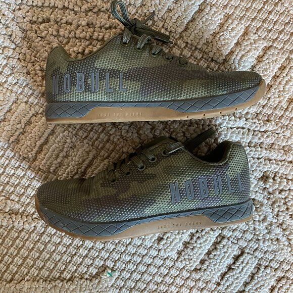 NOBULL Women’s Army Green Camo Trainers – Size 6.5, Excellent Condition - Picture 1 of 9